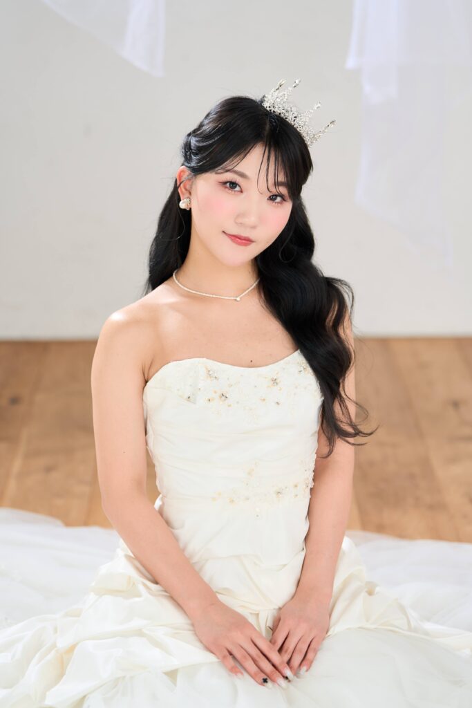 「特別な一枚」：座り姿または正面写真